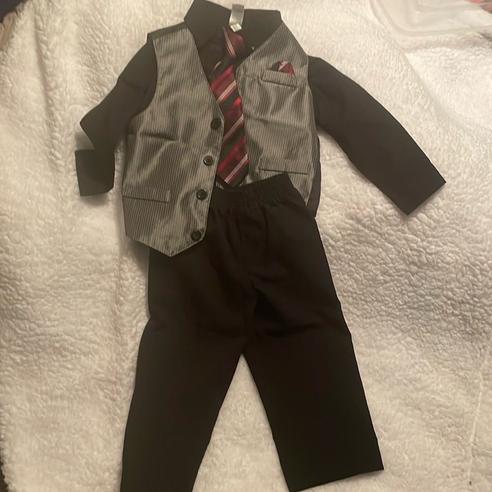 George 2T 4 piece suit